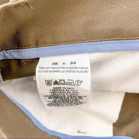 Dockers brown khaki collection pants 38x34 - Picture 6 of 9
